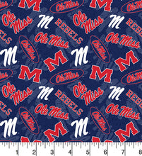 Load image into Gallery viewer, Old Miss University of Mississippi Zipper Bag