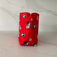 Load image into Gallery viewer, University of Georgia UGA Zipper Bag