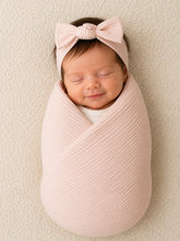Load image into Gallery viewer, Beba Wrap Set - Rosy Cheeks