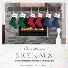 Load image into Gallery viewer, Christmas Stockings - Multiple Colors Available
