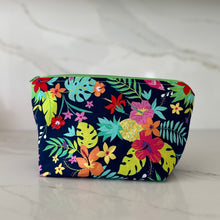 Load image into Gallery viewer, Tropical Neon Medium Zipper Bag