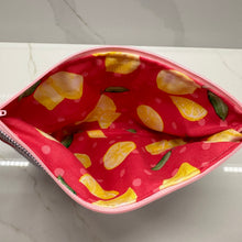 Load image into Gallery viewer, Seersucker Pups Small Zipper Bag