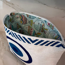 Load image into Gallery viewer, Plateia Mati Canvas Zipper Bags