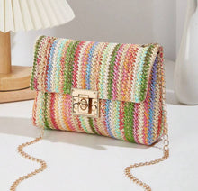 Load image into Gallery viewer, Sophia Rattan Purse