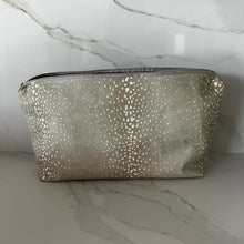 Load image into Gallery viewer, Taupe Antelope Zipper Bags