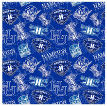 Load image into Gallery viewer, Hampton University Zipper Bag