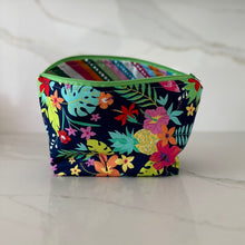 Load image into Gallery viewer, Tropical Neon Medium Zipper Bag