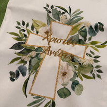 Load image into Gallery viewer, Xristos Anesti Cross Table Runner