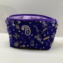 Load image into Gallery viewer, JMU Bandana Zipper Bag