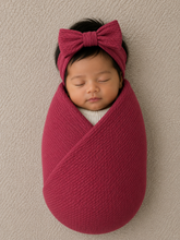 Load image into Gallery viewer, Beba Wrap Set - Berry Bliss