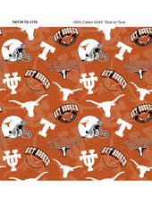 Load image into Gallery viewer, University of Texas Longhorns Zipper Bag