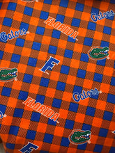 Load image into Gallery viewer, Florida Gators UF Gingham Zipper Bag