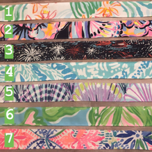 Load image into Gallery viewer, Lilly Pulitzer Straw Clutch Bag - Custom Free Personalization