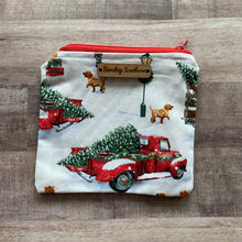 Load image into Gallery viewer, Hallmark Red Truck Mini Zipper Bag