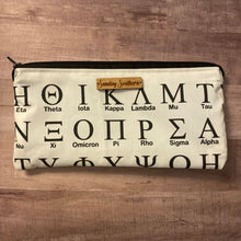 Load image into Gallery viewer, Greek School Small Zipper Bag
