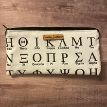 Load image into Gallery viewer, Greek School Small Zipper Bag