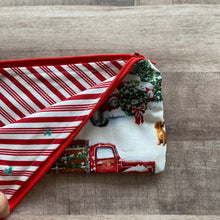 Load image into Gallery viewer, Hallmark Red Truck Small Zipper Bag