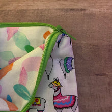Load image into Gallery viewer, Llama Pinata Mini Zipper Bag