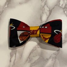 Load image into Gallery viewer, Miami Heat Bow Tie or Hair Bow