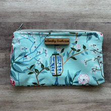 Load image into Gallery viewer, Chinoiserie Lanterns Small Zipper Bag