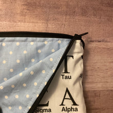 Load image into Gallery viewer, Greek School Small Zipper Bag