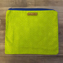 Load image into Gallery viewer, Neon Green Medium Zipper Bag