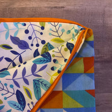 Load image into Gallery viewer, Primary Pyramids Medium Zipper Bag