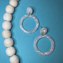 Load image into Gallery viewer, Drucilla White Pearl Drop Earrings

