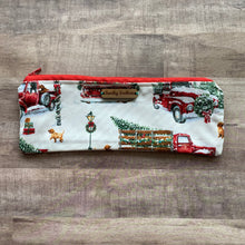 Load image into Gallery viewer, Hallmark Red Truck Small Zipper Bag