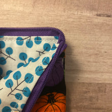 Load image into Gallery viewer, Halloween Stripes Mini Zipper Bag