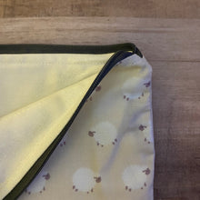 Load image into Gallery viewer, Baa Baa Lambs Small Zipper Bag