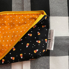 Load image into Gallery viewer, Candy Corn Small Zipper Bag
