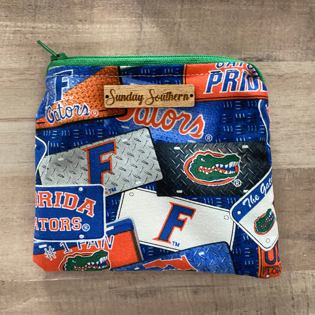 Florida Gators UF Mini Zipper Bag