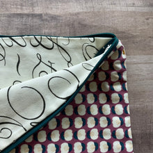 Load image into Gallery viewer, Cotton Harvest XL Zipper Bag