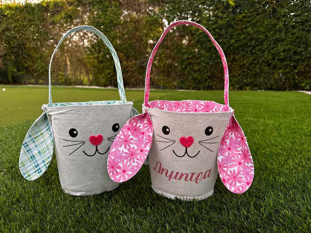 Easter Bunny Buckets - Free Personalization in Greek or English