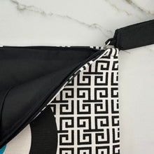 Load image into Gallery viewer, Greek Key Mati Eye Clutch
