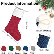 Load image into Gallery viewer, Christmas Stockings - Multiple Colors Available
