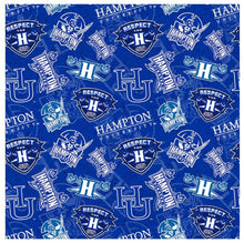 Load image into Gallery viewer, Hampton University Zipper Bag
