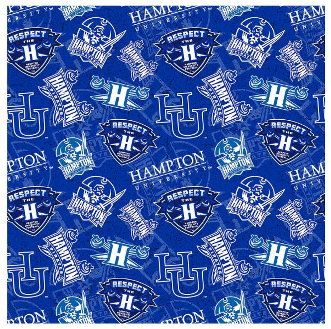 Hampton University Zipper Bag