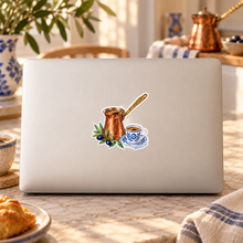 Load image into Gallery viewer, Greek Coffee Briki Sticker
