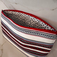 Load image into Gallery viewer, Plateia Cretan Stripes Zipper Bags
