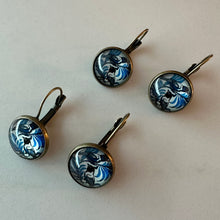 Load image into Gallery viewer, Blue Birds Earrings
