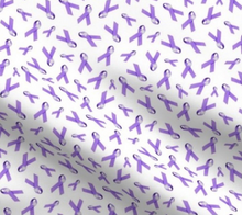 Load image into Gallery viewer, Relay For Life Purple Ribbon and Hope Face Mask
