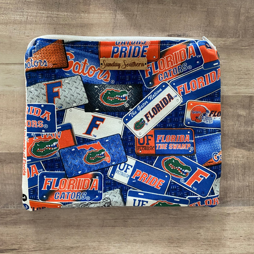 Florida Gators UF Zipper Bag