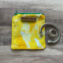 Load image into Gallery viewer, Lilly Pulitzer Yellow Mini Zipper Bag
