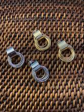 Load image into Gallery viewer, Caitlin Mini Gold Twisted Hoop Earrings
