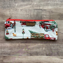 Load image into Gallery viewer, Hallmark Red Truck Small Zipper Bag
