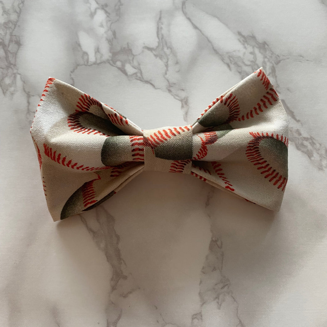Baseball Bow Tie or Hair Bow